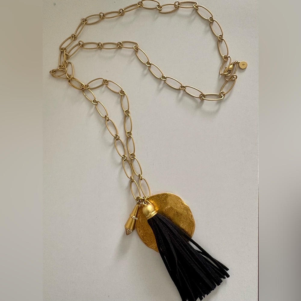 Stella & Dot Carla Tassle Necklace